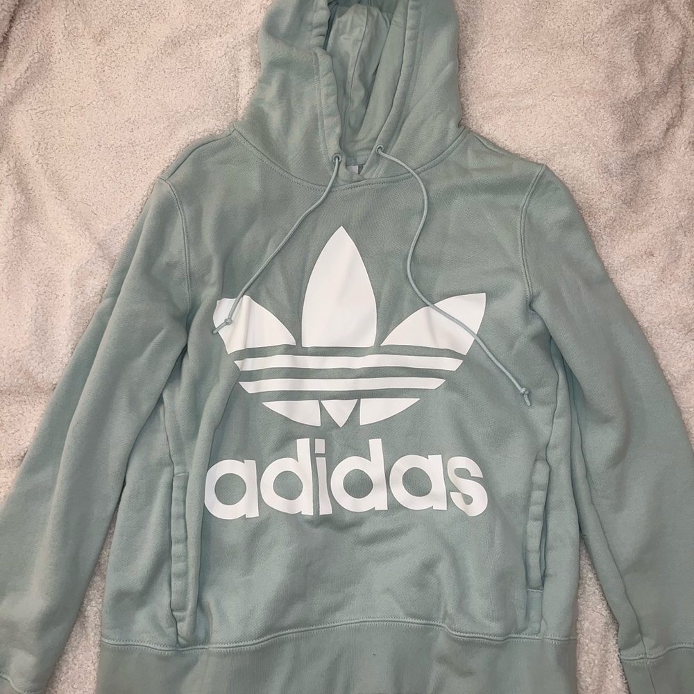 ADIDAS hoodie mint green